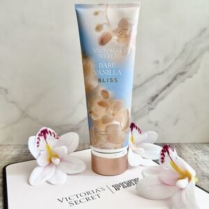 NEW VICTORIA'S SECRET BARE VANILLA BLISS FRAGRANCE BODY LOTION 8 FL OZ FULL SIZE